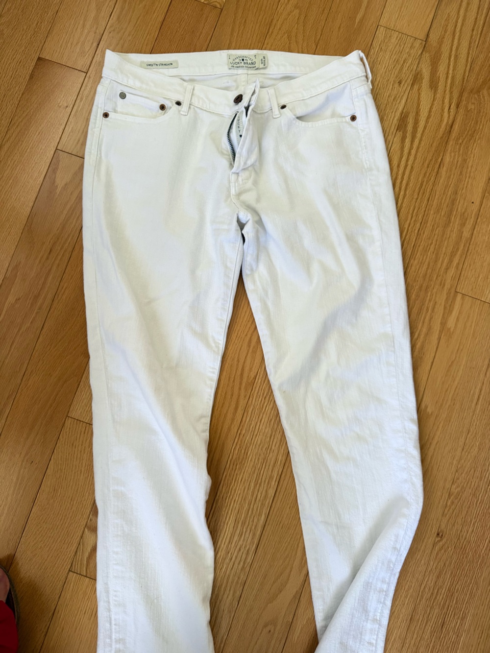 Lucky Brand White Jeans